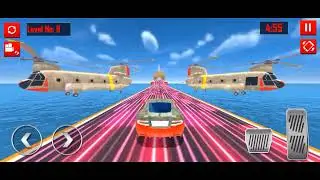 Mega ramp car racing stunt - impossible track 3D #2 - Android gameplay