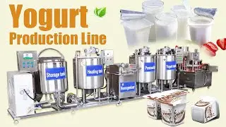Small Scale Yogurt Production Line | Affordable Yogurt Making Machine for Yogurt Plant