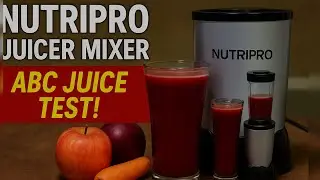 ✅ NUTRIPRO Juicer Mixer Review | Making ABC Juice (Apple Beetroot Carrot) | Honest Test & Taste