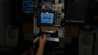 Pac Man on old TV
