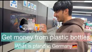Get money from bottles in Germany🇩🇪| what is Pfand in Germany