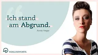 Annie Heger über Diabetes, Depression und den Halt im christlichen Glauben.