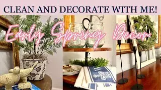 EARLY SPRING COTTAGE CLEANING AND DECORATING | SPRING DECOR STYLING IDEAS @SeaGreenCoastalCottage
