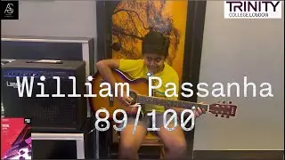 Trinity College London-William Passanha-89/100-Initial Grade-Rock & Pop #guitar trinitycollegelondon