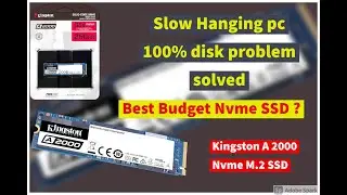 Best  budget ssd  | kingston a 2000 ssd | lenovo ideapad | Adata ram upgrade