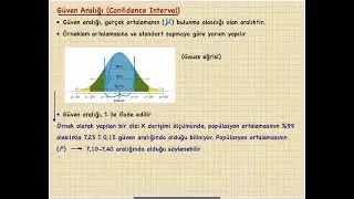 G&uuml;ven Aralıkları ve Hipotez Testleri (1/2) - Analitik Kimya