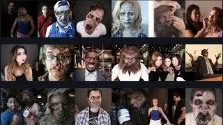 Monster Making at YouTube Space LA - Compilation for EXTRA
