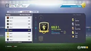 Fifa 19 squad battle rewards Gold 1!!!