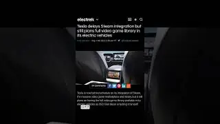 Tesla Delays Steam Integration