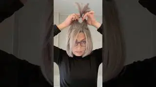 So sch&ouml;n kann ein Zopf bei einer Bob Haarl&auml;nge sein ❤️#hairstyle #hairtok #haarroutine #hair #zopf