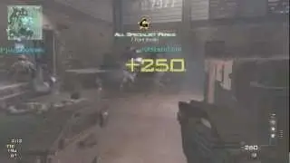 PS3 MW3 C4 Killfeed on Outpost (Infected - Knife vs. FMG9)