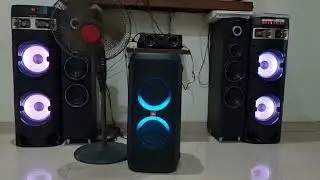 Polytron PAS 10D28  dan JBLparty box 300