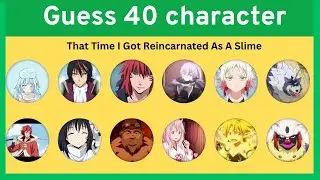 🔥 Guess the Anime Character in 5 Seconds &ndash; Slime Edition! 🔥
