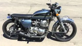 1974 Honda CB750 Brat style