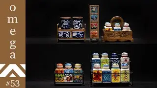 Spice Jar stands collections - Omega Exclusive / Omega Glassware - Home Delivery available