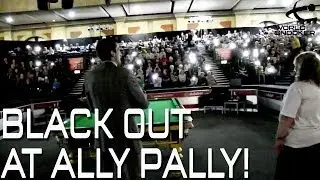 Power Cut at the Snooker! Alexandra Palace blackout during the 2014 Masters