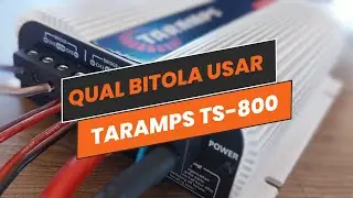 🔸 Qual Bitola de Fio Usar no Modulo ⁞ TARAMPS TS-800 ( PT - BR )