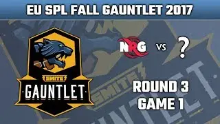 SMITE Fall Split Gauntlet EU 2017 - Round 3: NRG Esports vs. Round 2 Winners (Game 1)