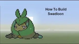 Minecraft Pixel Art Tutorial - Swadloon (Pokemon)