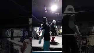 Tommy Rich former NWA champion wrestling in the UPW with Peter B. 4/20/2023