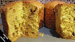 PANETTONES de CHOCOLATE de 700 g 🍫 | 3 unidades con 1 KG de HARINA 0000 | Para vender o compartir