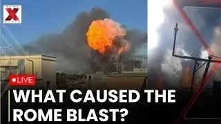 Rome Petrol Station Blast LIVE: Explosion Rocks Petrol Station In Central Rome | NewsX World