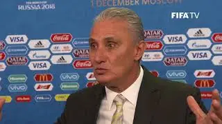 TITE &ndash; Brazil - Final Draw Reaction