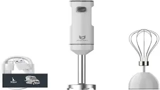 Cordless Hand Blender UTALENT Variable Speed Immersion Blender handheld Rechargeable