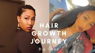 Natural Hair Growth Journey | Big Chop | Steps To Grow Your Hair