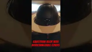 EquiHalo&rsquo;s Equestrian Helmet Visor w/ Interchangeable Covers