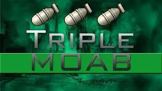 MW3: *INSANE* (7 MIN) TRIPLE MOAB w/3 DIFF. GUNS IN DOME! - Teknomw3