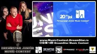 PROMO ed. 10 | DreamStar Junior Music Contest cu Nino, Alexandra si Maya POP