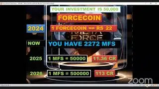 META-FORCE LIVE PRESENTATION OF TECTILE,GOODS,FORCECOIN