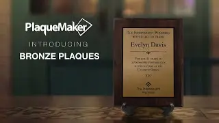 Bronze Plaques - PlaqueMaker.com