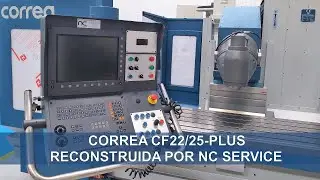 Fresadora CORREA CF22/25-Plus reconstruida por NC Service