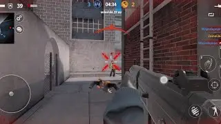 Es game Critical Strike mobile game ep.19 Team Death Match (HANGAR)