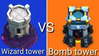 Wizard tower vs Bomb tower | Cyber Beat|