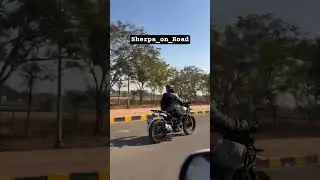 Sherpa on Road: Pushing the 450 to the Limit 🚀#himalayan450 #shortvideo #rider