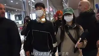 240304 TEN LEE 텐 NCT Arrival in Paris 🇫🇷 @ CDG Airport ✈️ for YSL Saint Laurent show, March 4 2024