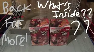 My WWE:2016 Boxes Of Topps Trading Cards