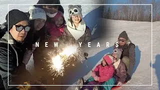 New Year 2021 Celebration | Tobogganing & Family Bonding | Winter Activity