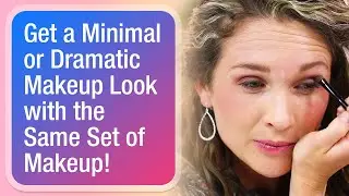 Type 2: How to Get a Minimal Makeup Look & a Dramatic Look (with the Same Products)