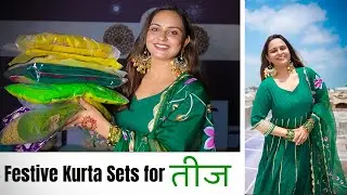 Festive Kurta Sets for TEEJ | Starting at 899 | MYNTRA