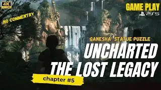 Uncharted: The Lost Legacy - Ganesha Puzzle Solved & Intense Shoreline Battle!