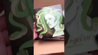 #unboxing #newmakeup from @UnearthlyCosmetics #explore #makeup #indiemakeup #lore #medusa #haul