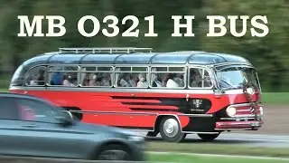 MB O321 H Oldtimer Bus Mercedes-Benz auf der Stra&szlig;e * on the road * Video Snapshot