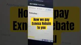 How to get Exness Rebate Cashback in 2025! Live Forex Trading