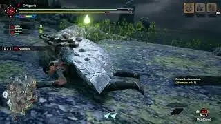 NO ESCAPE! Anjanath stalks its prey! - Monster Hunter Rise