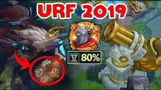 URF IS BACK 2019   NEW URF DRAGON + CANNON THROWS   Best ARURF 2019 Montage League of Legends 1