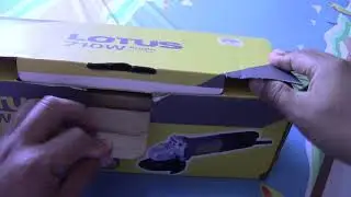 Lotus Angle Grinder 710W LTSG7-100XT Review 2020